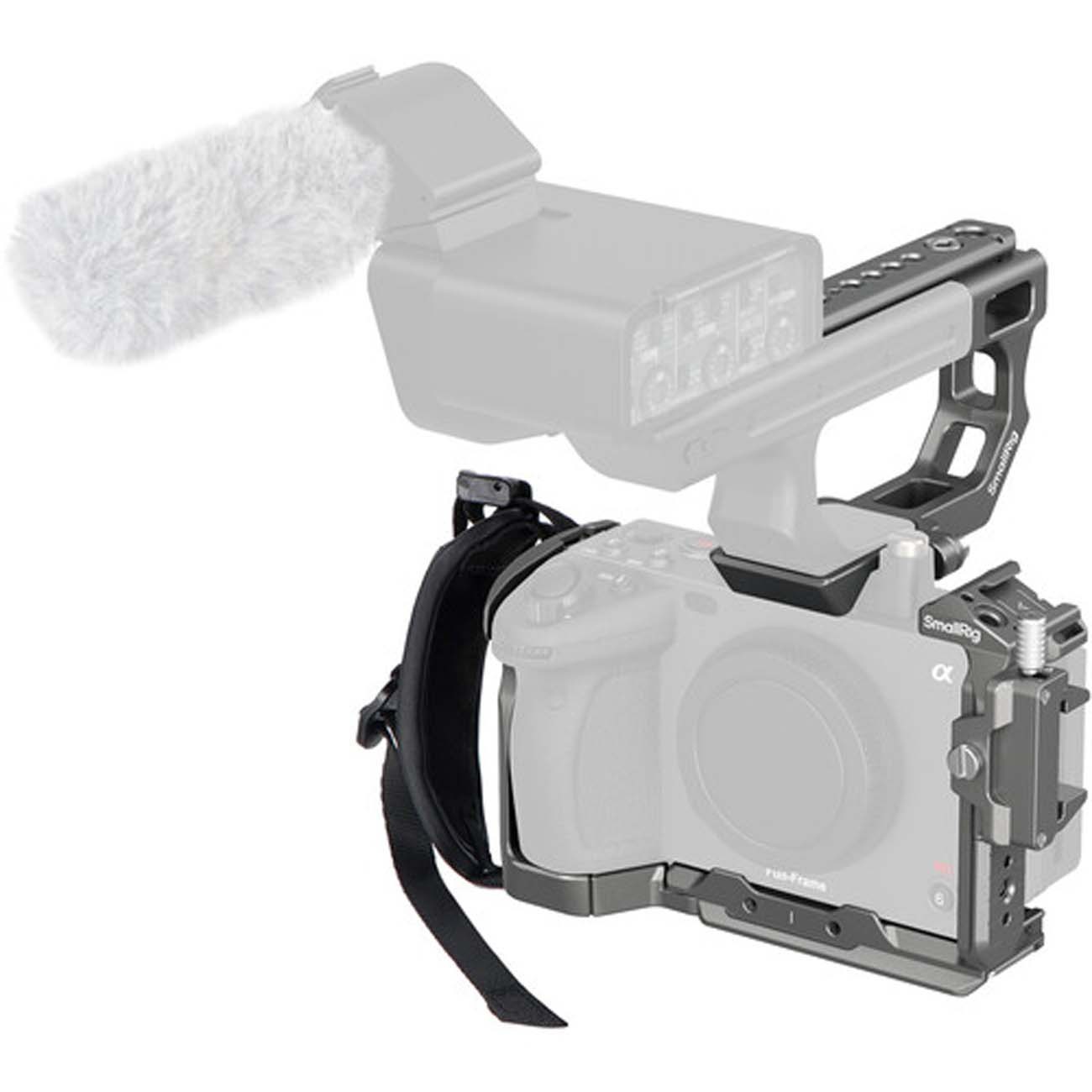 کیت کیج پیشرفته اسمال ریگ SmallRig HawkLock Quick Release Advanced Cage Kit for Sony FX3 and FX30