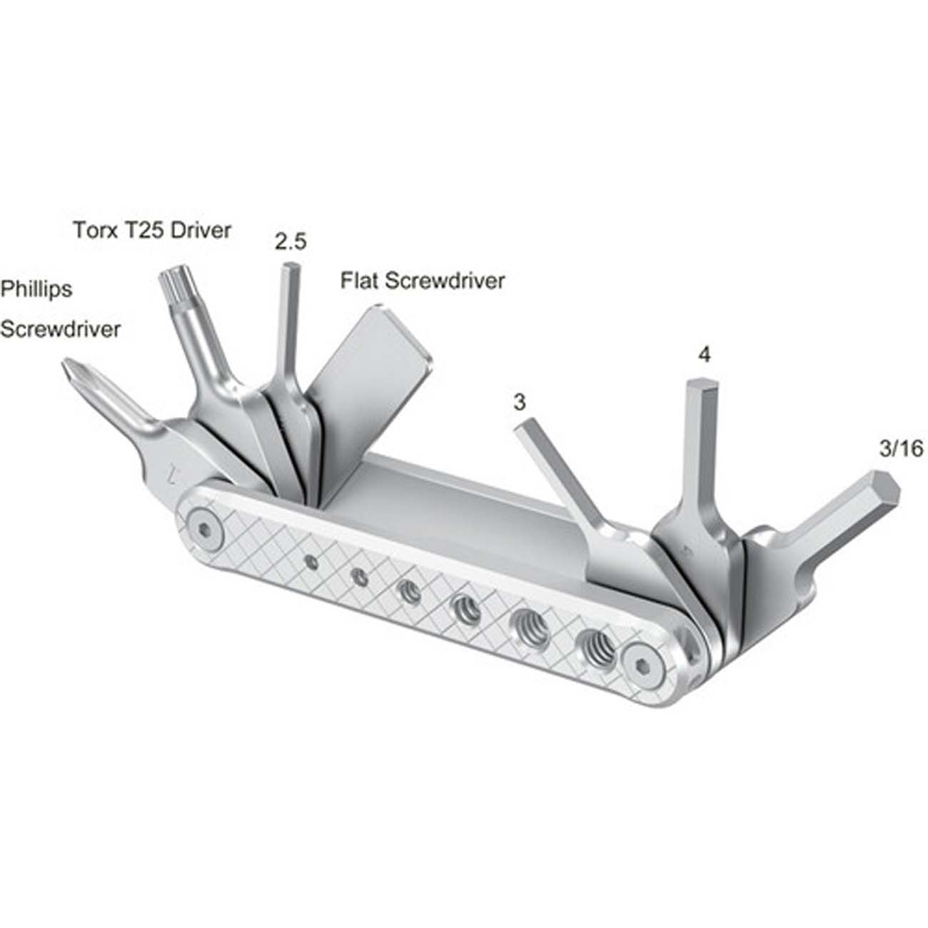 نمای توضیحات ابزار چندکاره تاشو اسمال ریگ SmallRig AAK2213D Foldable Multi-Tool