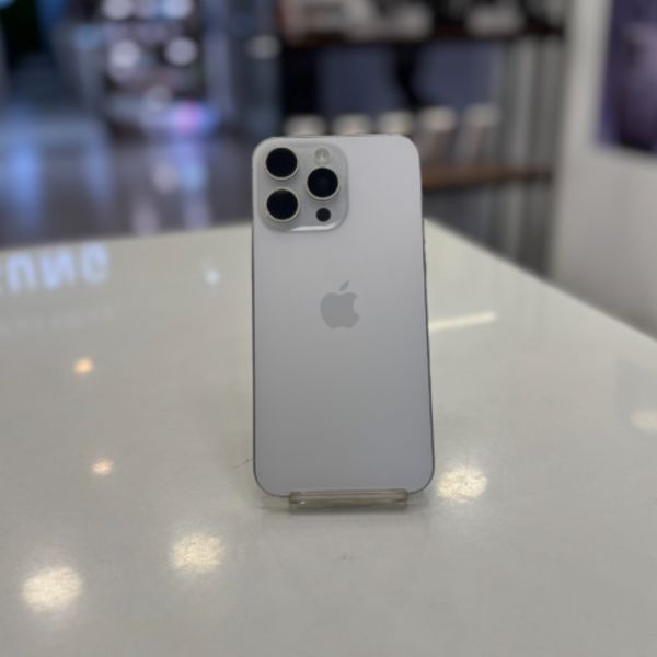 گوشی موبایل آیفون دست دوم Apple iPhone 15 256GB CH/A Pro Max silver