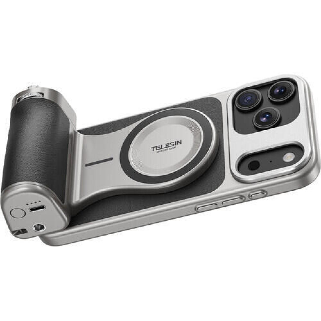 TELESIN iPhone 17 Pro -pro Max Professional Camera Grip and MagSafe Charger