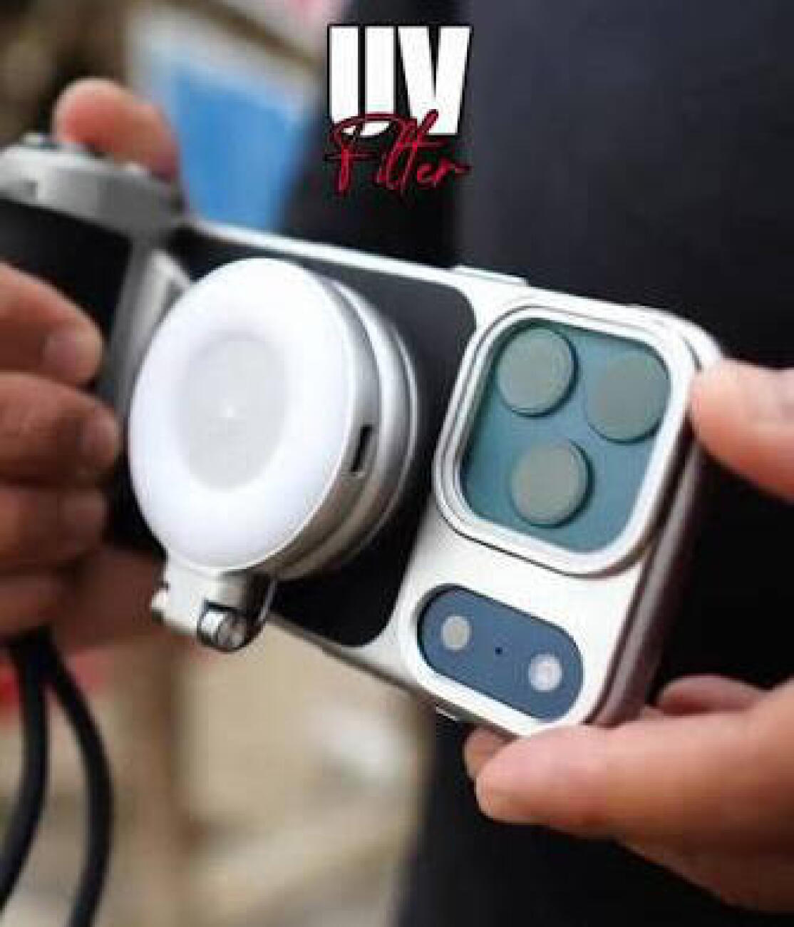 TELESIN iPhone 17 Pro -pro Max Professional Camera Grip and MagSafe Charger