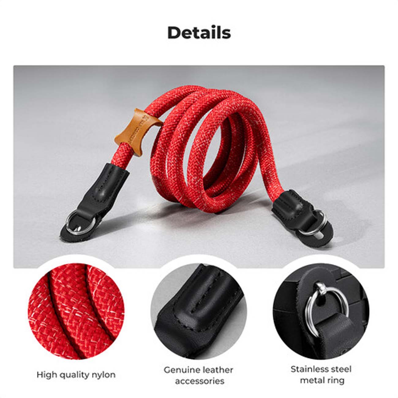 نمای توضیحات بند دوربین عکاسی K&F Concept Urban Wander Camera Strap