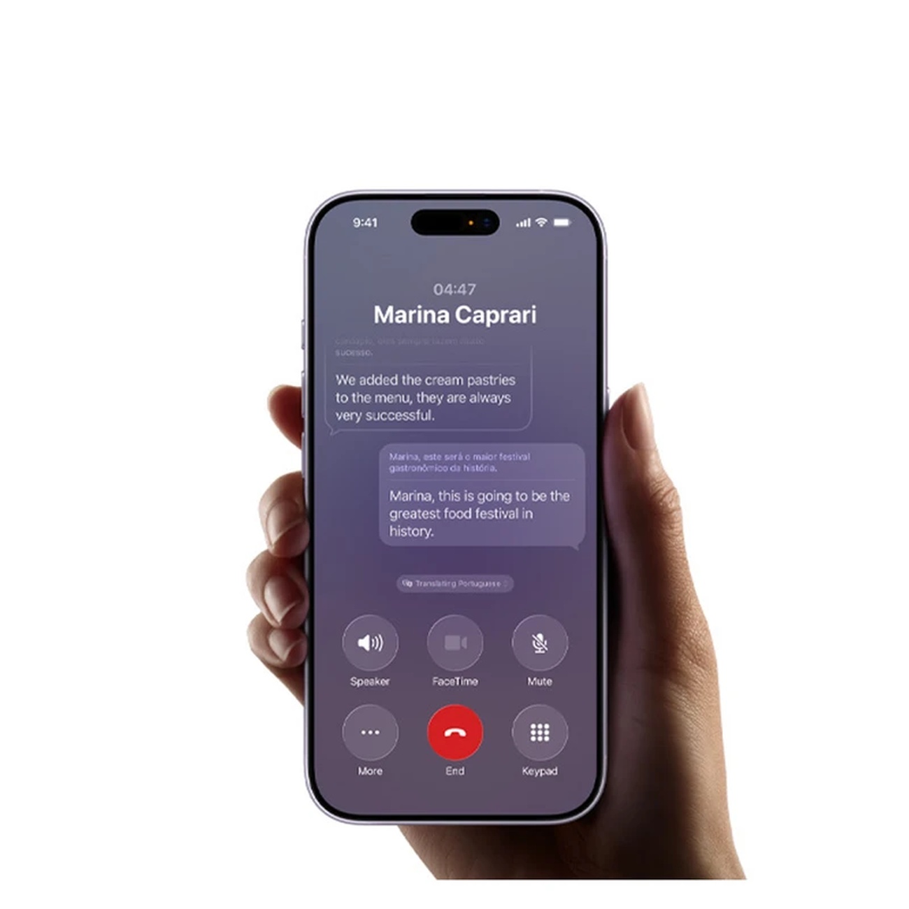 عکس در حال استفاده از گوشی موبایل آیفون Apple Iphone 17 normal 256GB ZAA