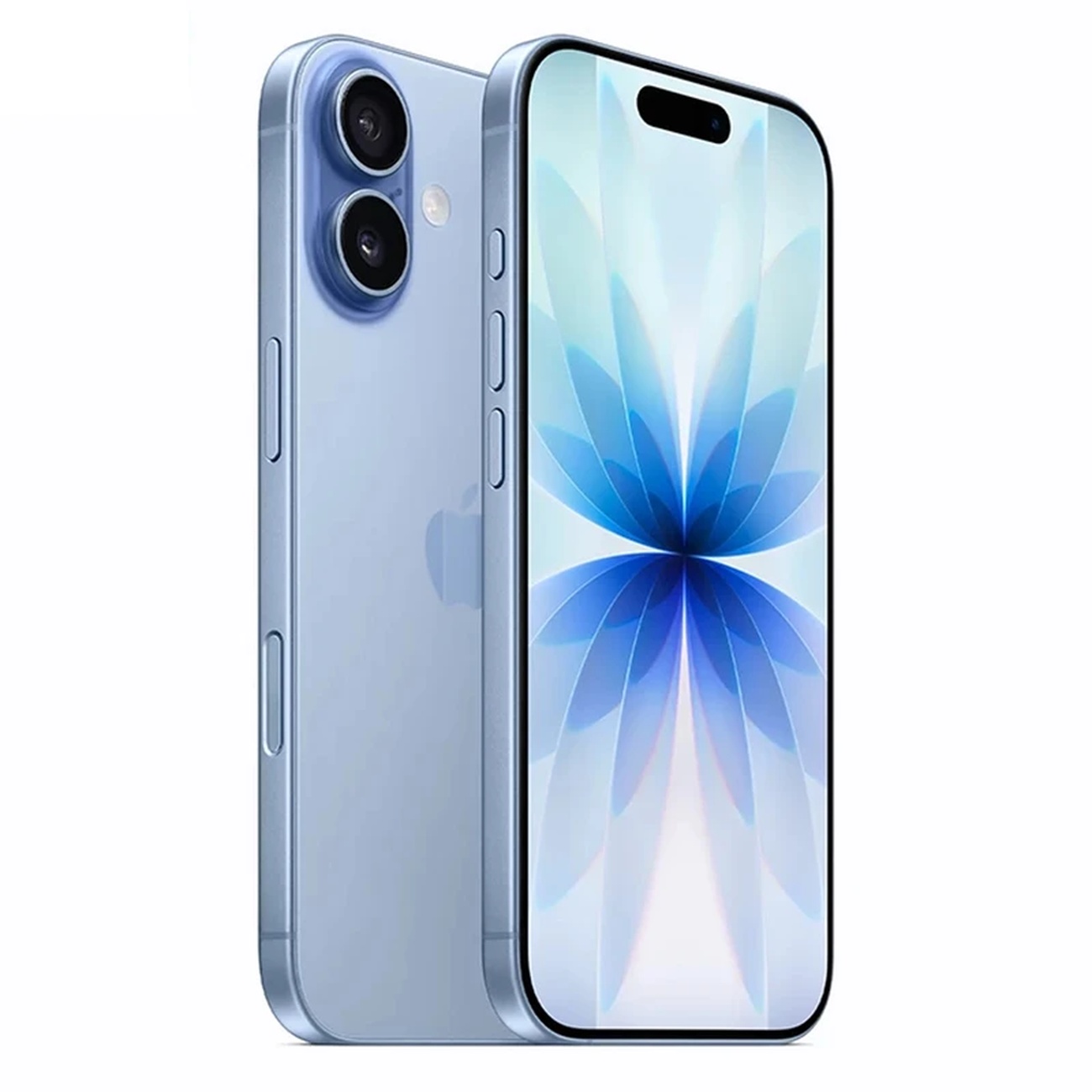 عکس سه رخ از رنگ آبی گوشی موبایل آیفون Apple Iphone 17 normal 256GB ZAA