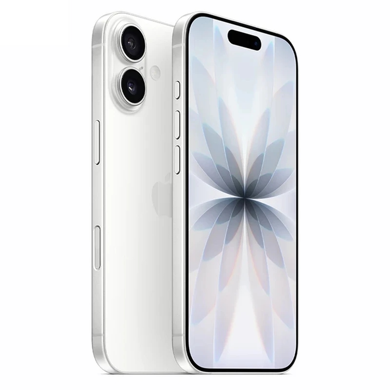 عکس سه رخ از رنگ سفید گوشی موبایل آیفون Apple Iphone 17 normal 256GB ZAA