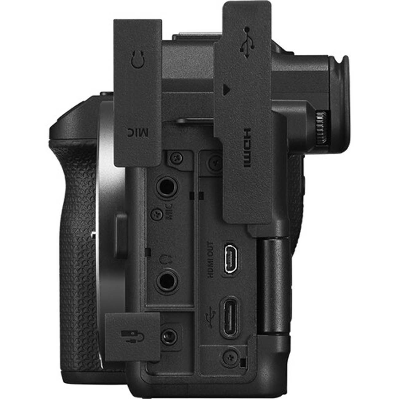 نمای سمت راست دوربین بدون آینه فول‌فریم کانن Canon EOS R8 Mark II Mirrorless Camera Body