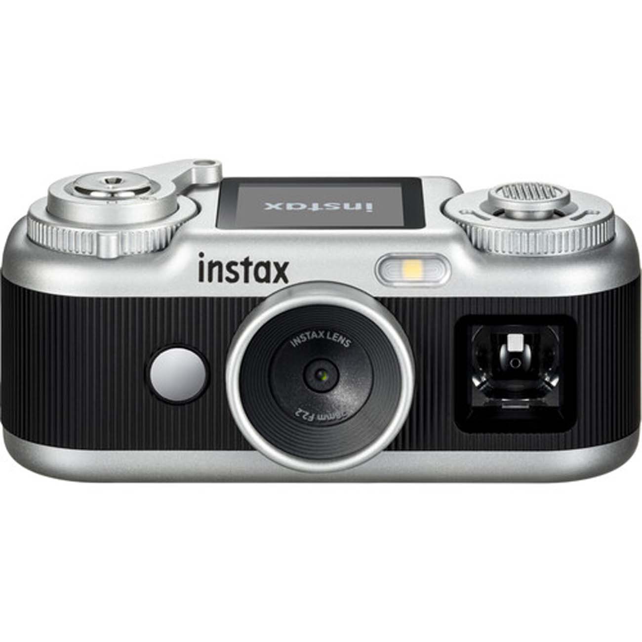 نمای روبه رو دوربین دیجیتال فوجی‌فیلم مشکی FUJIFILM instax Pal 2 Digital Camera