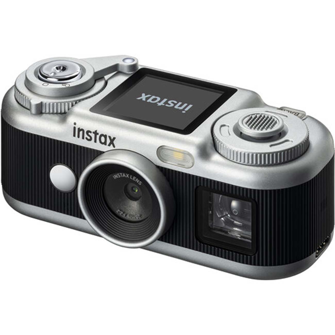نمای جانبی دوربین دیجیتال فوجی‌فیلم مشکی FUJIFILM instax Pal 2 Digital Camera