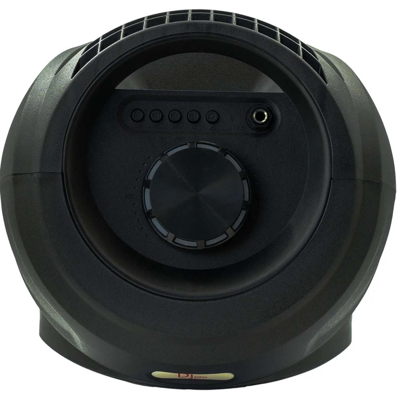 نمای بالای اسپیکر بلوتوثی دی جی پرو DJPro DJ-2049BT Portable Bluetooth Speaker