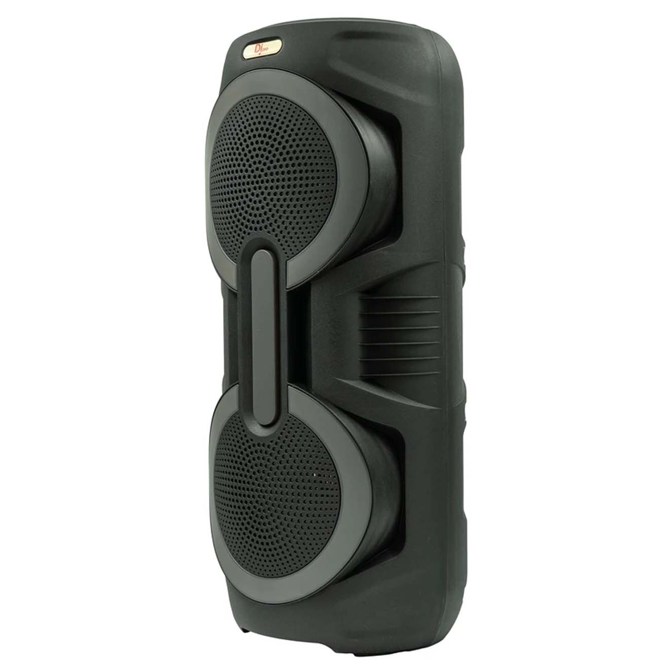 نمای جانبی اسپیکر بلوتوثی دی جی پرو DJPro DJ-2049BT Portable Bluetooth Speaker