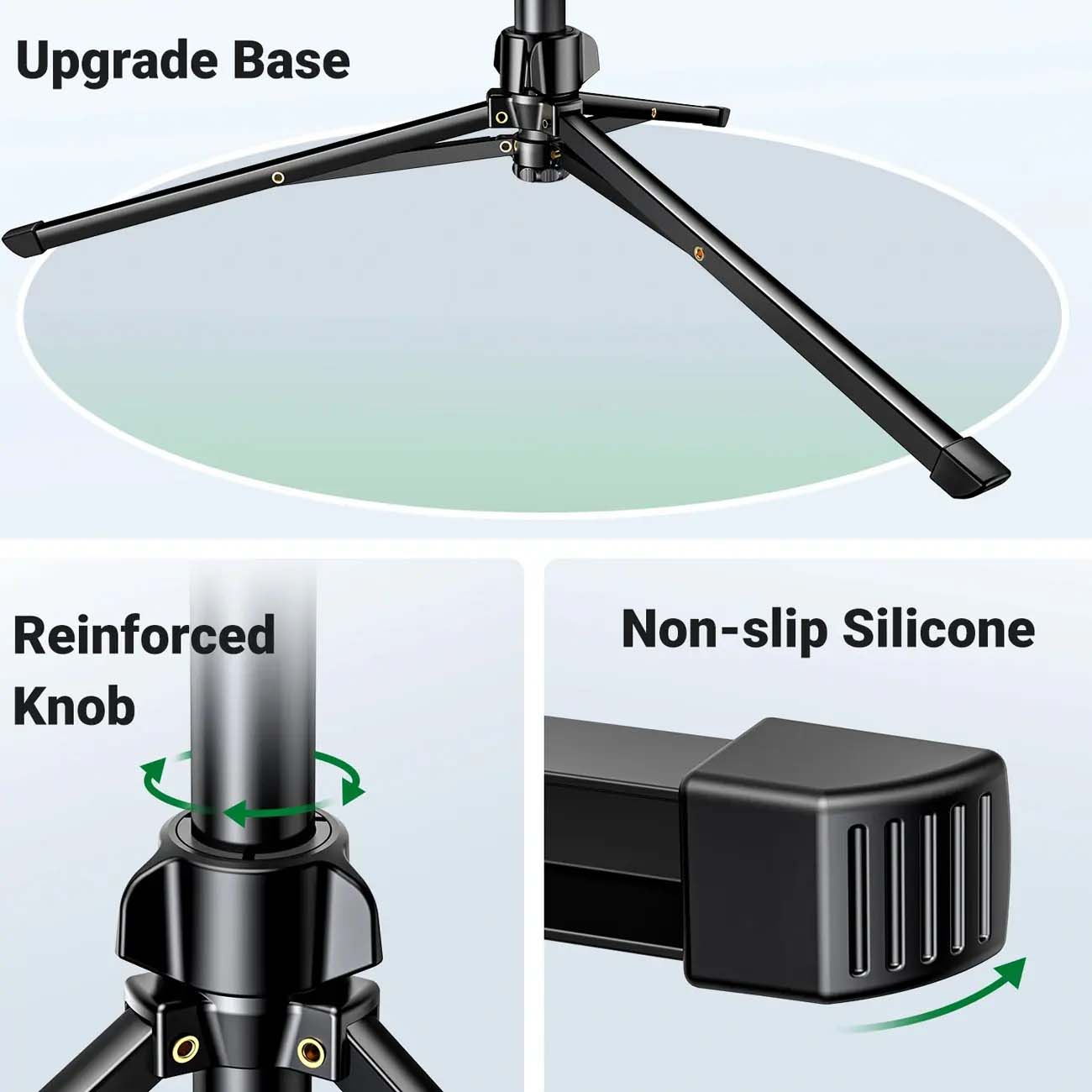 نمای توضیحات مونوپاد و سه پایه موبایل یوگرین UGREEN LP680 15609 Selfie Stick with Stand and Bluetoot