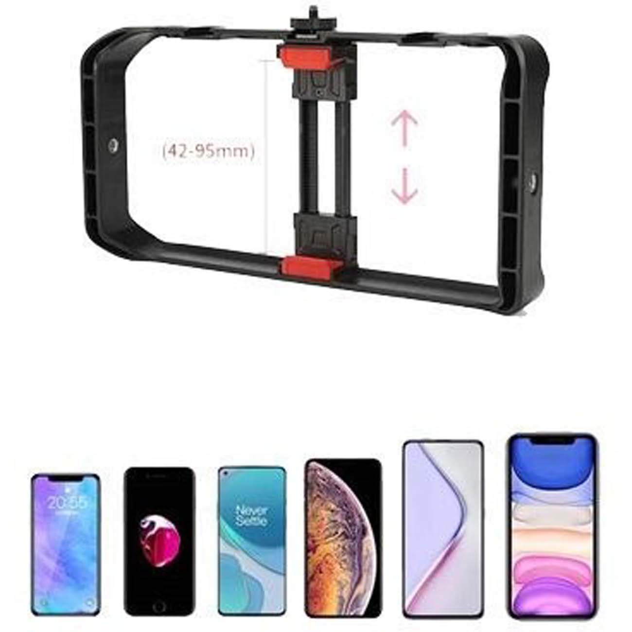 نمای کاربردی از کیج موبایل رومیزی اینیوجوی Enujoy M2+DS1 Mobile Cage