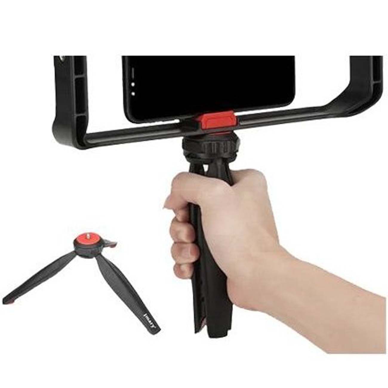 نمای کاربردی کیج موبایل رومیزی اینیوجوی Enujoy M2+DS1 Mobile Cage
