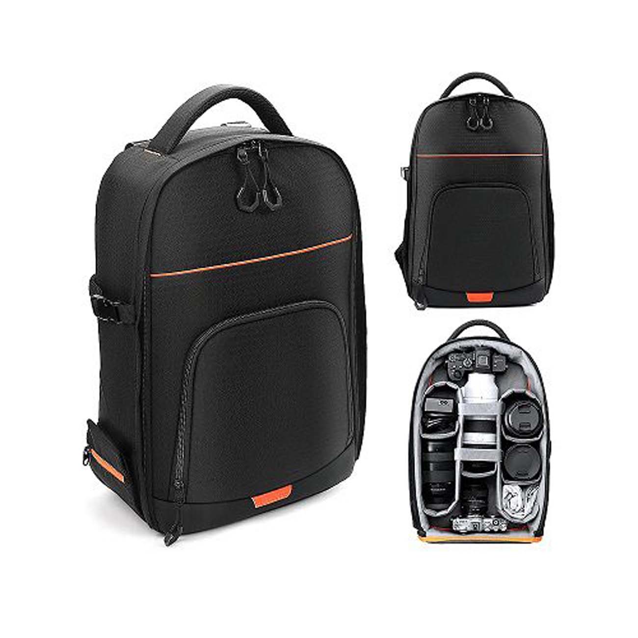 نمای کلی کوله پشتی دوربین کی اند اف K&F Concept KF13.205 Nature Wander 05 Camera Backpack