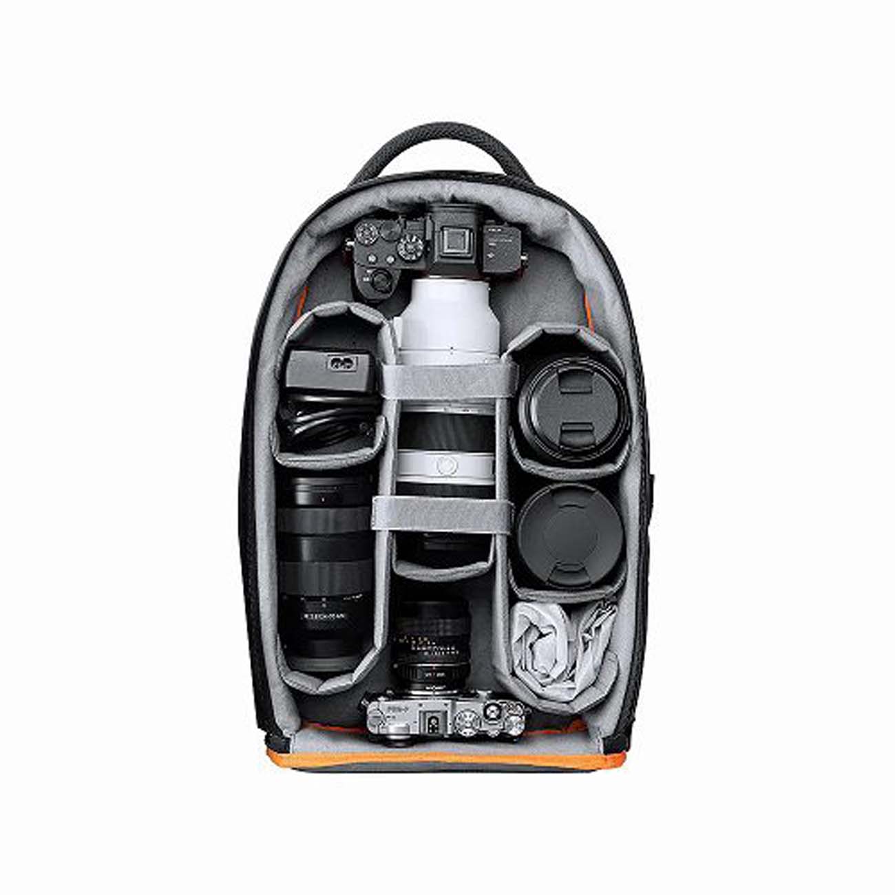 نمای داخلی کوله پشتی دوربین کی اند اف K&F Concept KF13.205 Nature Wander 05 Camera Backpack