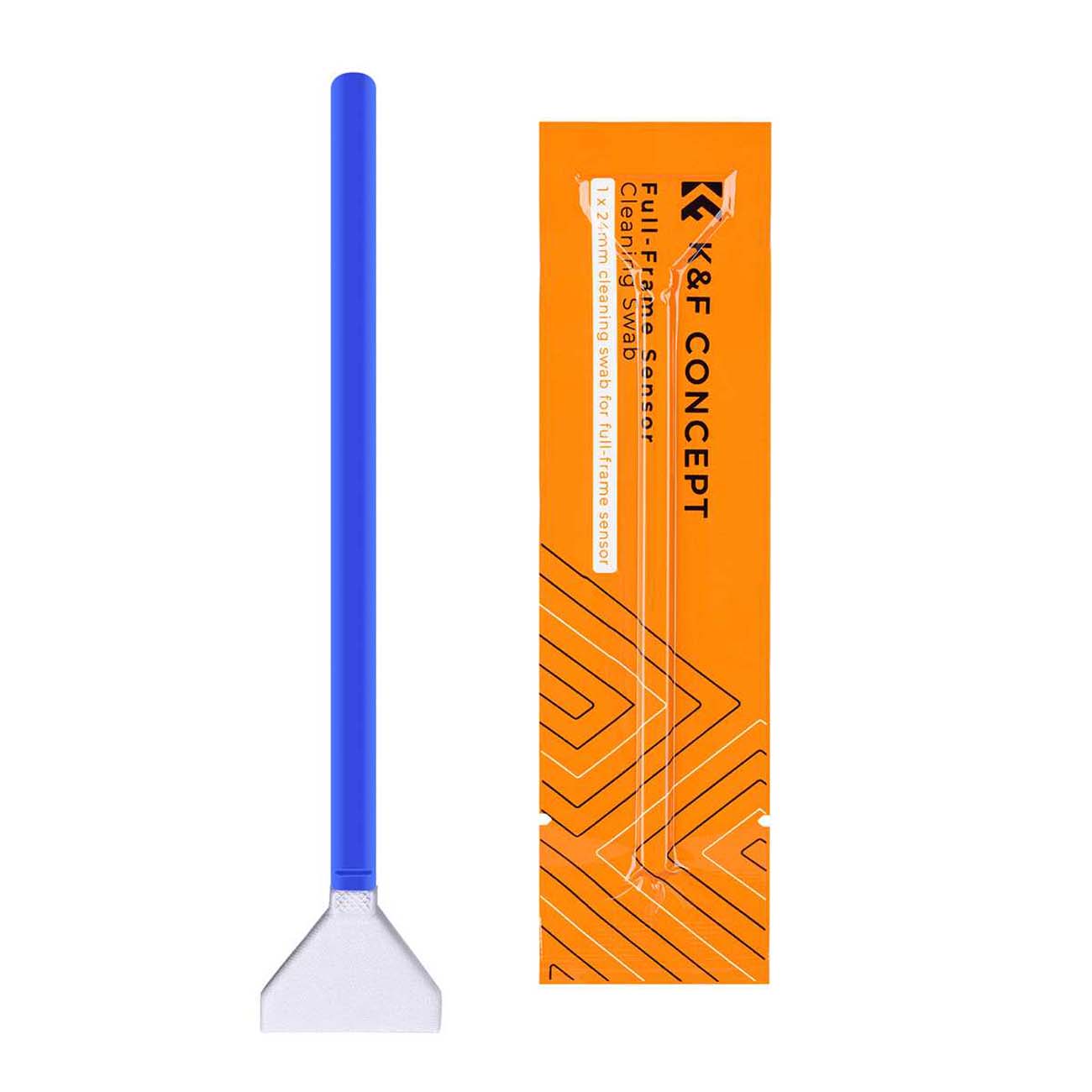 نمای نزدیک کیت تمیزکننده سنسور K&F Concept 24mm DSLR or SLR Camera Full-Frame Sensor Cleaning Swab K