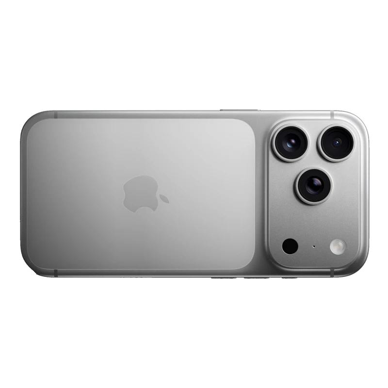 عکس پشت از رنگ نقره ای گوشی موبایل آیفون Apple Iphone 17 Pro 256GB ZA/A
