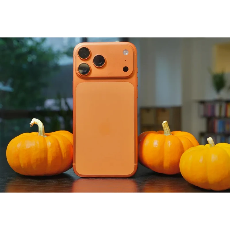 عکس روبرو از رنگ نارنجی گوشی موبایل آیفون Apple Iphone 17 Pro 256GB ZA/A