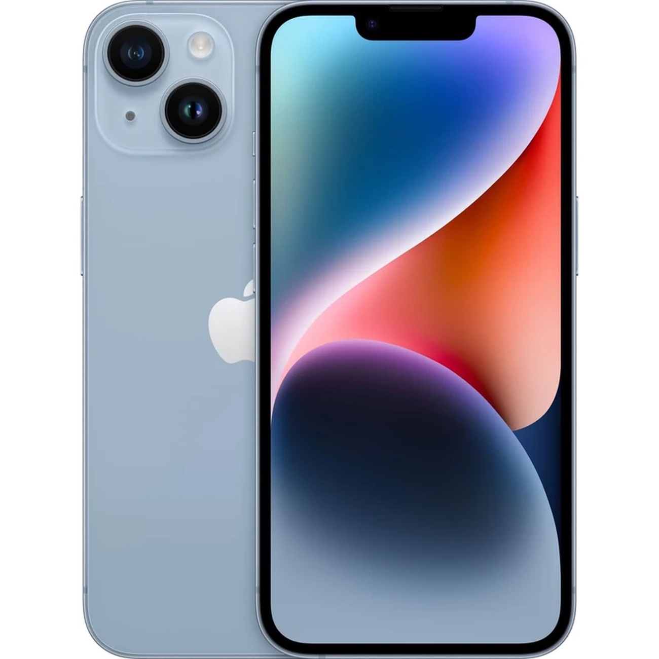 عکس از رنگ آبی گوشی موبایل آیفون Apple Iphone 14 128GB CH