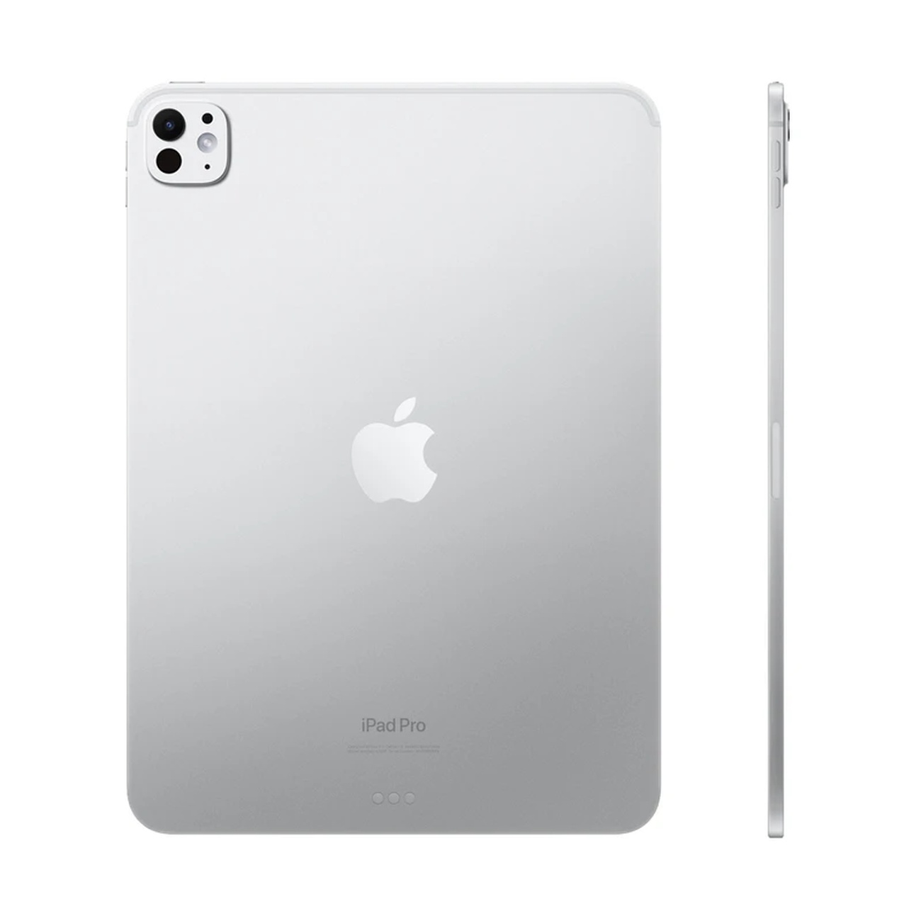 عکس از پشت رنگ نقره ای آیپد پرو Apple IPad Pro M4 256GB 11inch