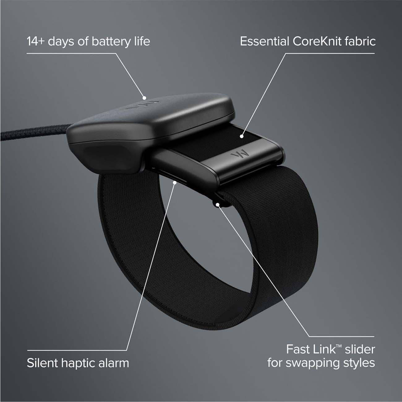 نمای کاربردی از مچ بند تناسب اندام و سلامتی ووپ WHOOP One 5.0 Health and Fitness Wearable