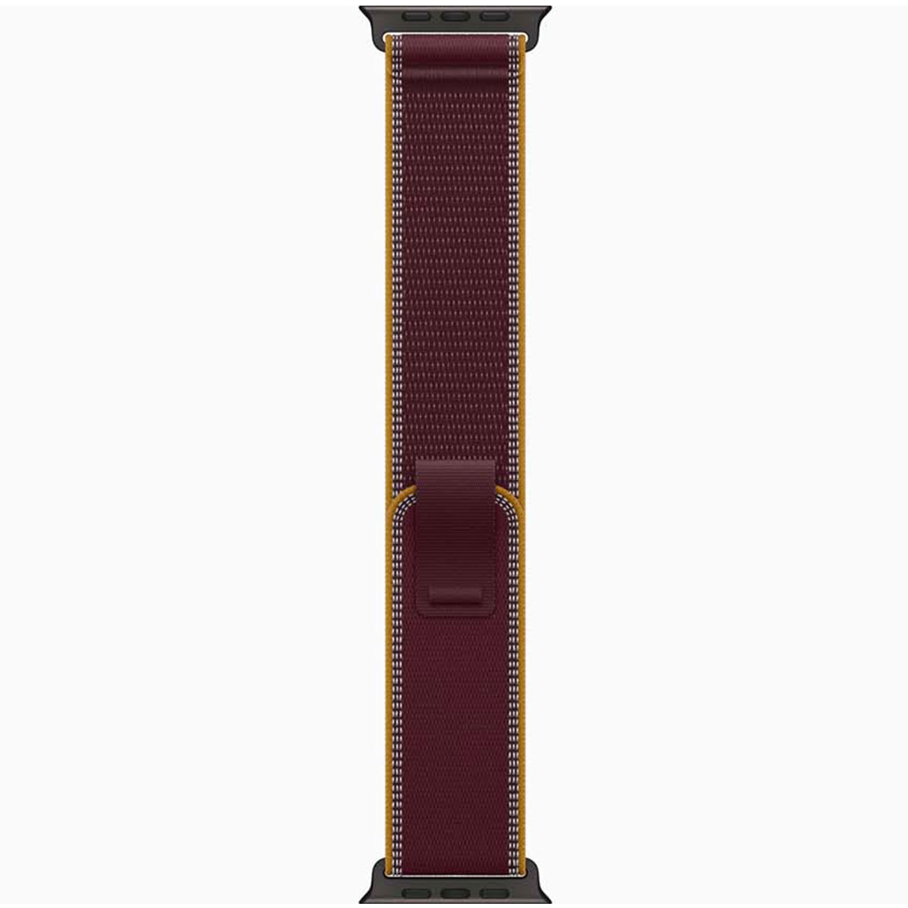 نمای بند اپل واچ اولترا 4 Apple Watch Ultra 4 GPS + Cellular 49mm Black Titanium Case with Burgundy 