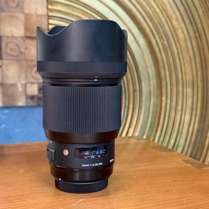 لنز دست دوم سیگما Sigma 85mm f/1.4 DG HSM Art for Canon (جعبه دارد)
