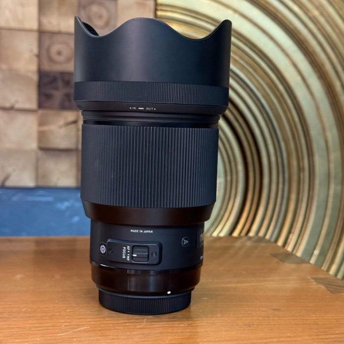 لنز دست دوم سیگما Sigma 85mm f/1.4 DG HSM Art for Canon (جعبه دارد)