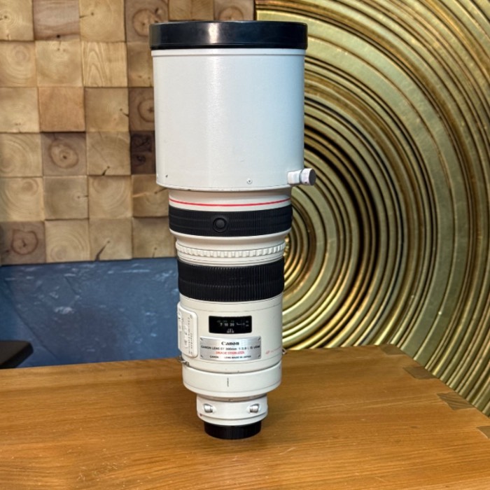 لنز دست دوم کانن Canon EF 300mm f/4L IS USM (جعبه دارد)