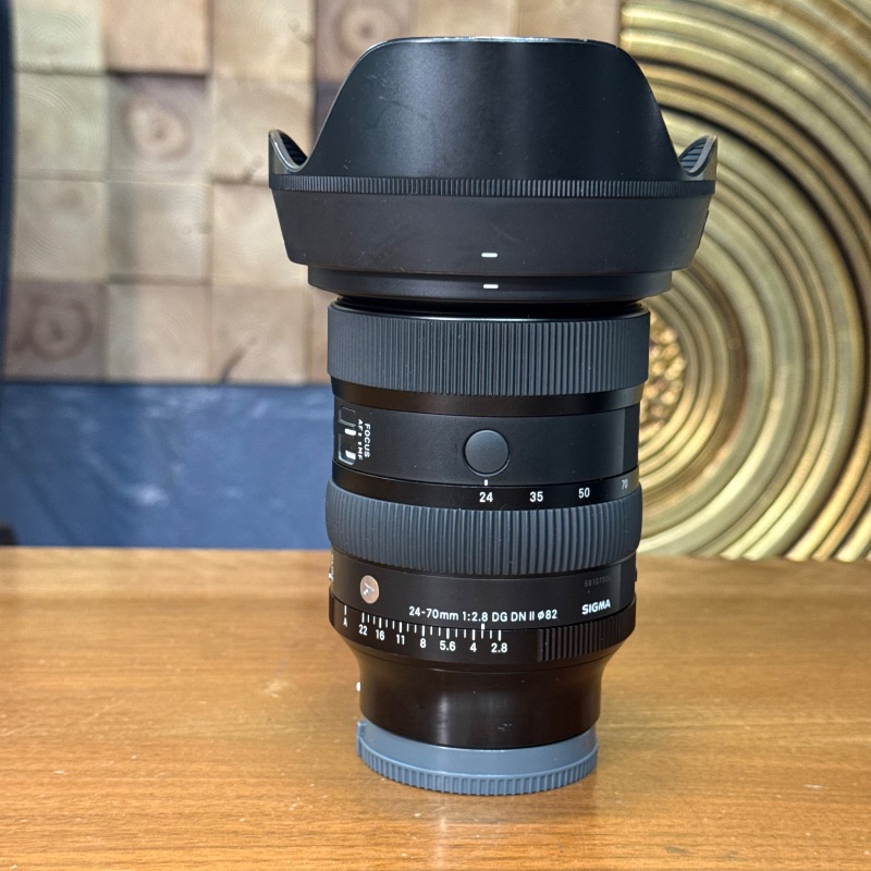 لنز دست دوم سونی Sigma 24-70mm f/2.8 DG DN II Art Lens for Sony E (جعبه ندارد)