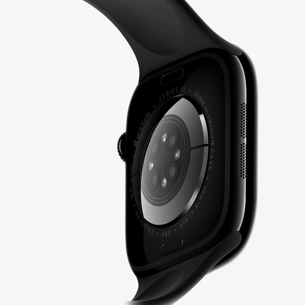 عکس از پشت ساعت هوشمند اپل Iphone Apple Watch Series 11 42Mm