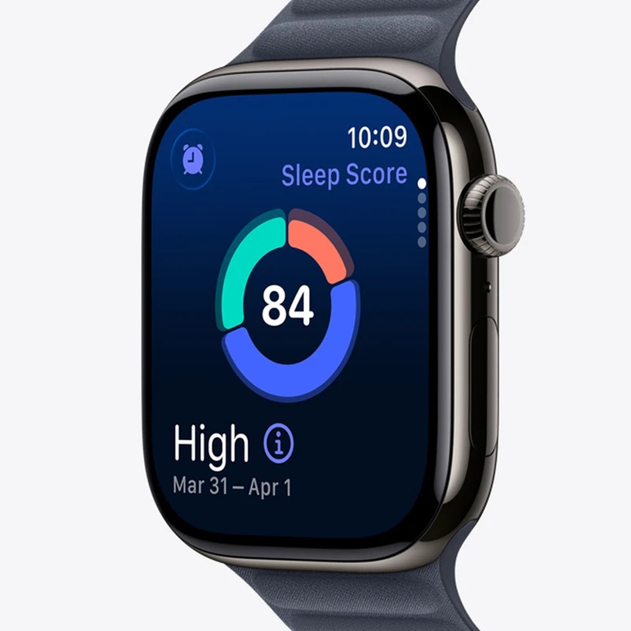 عکس سه رخ از رنگ مشکی ساعت هوشمند اپل Iphone Apple Watch Series 11 42Mm