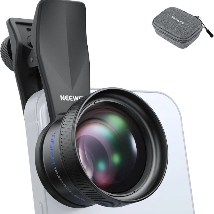 لنز موبایل نیور NEEWER LS-71 58mm PORTRAIT LENS 3RD GENERATION WITH 17mm THREAD CLAMP