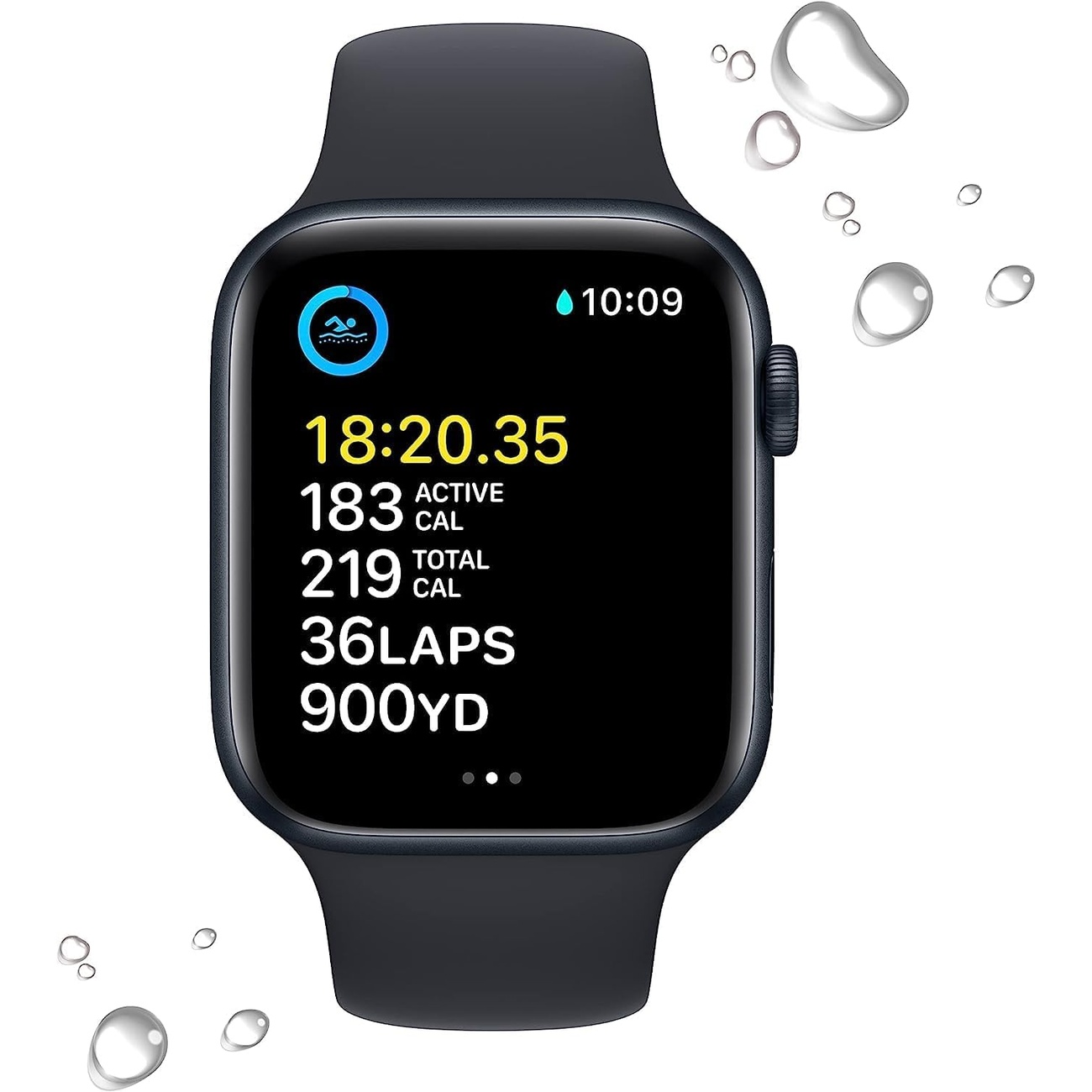 عکس از روبرو ساعت هوشمند اپل Iphone Apple Watch Series 11 44Mm