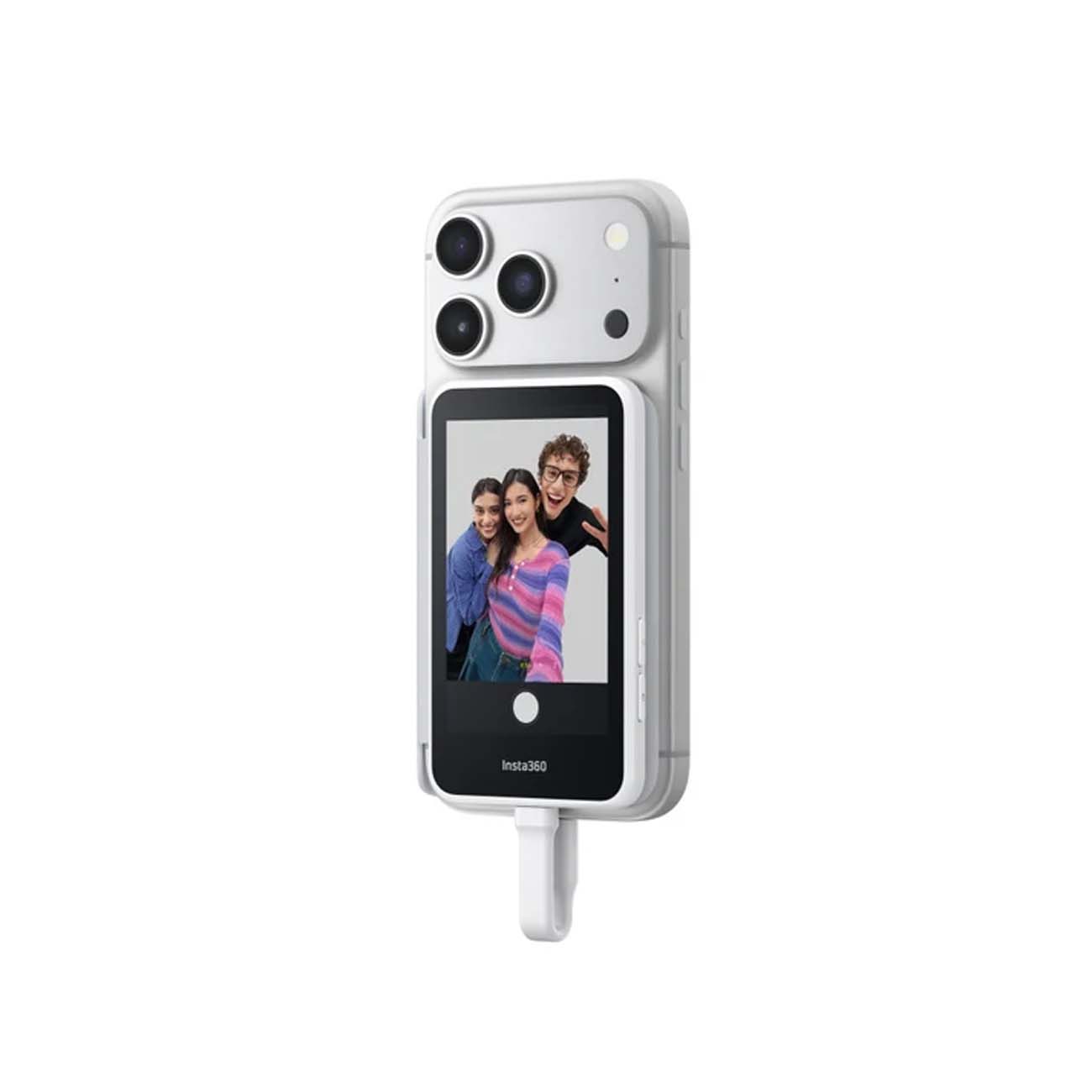 نمای جانبی صفحه نمایش سلفی مگنتی Insta360 Snap Magnetic Selfie Screen