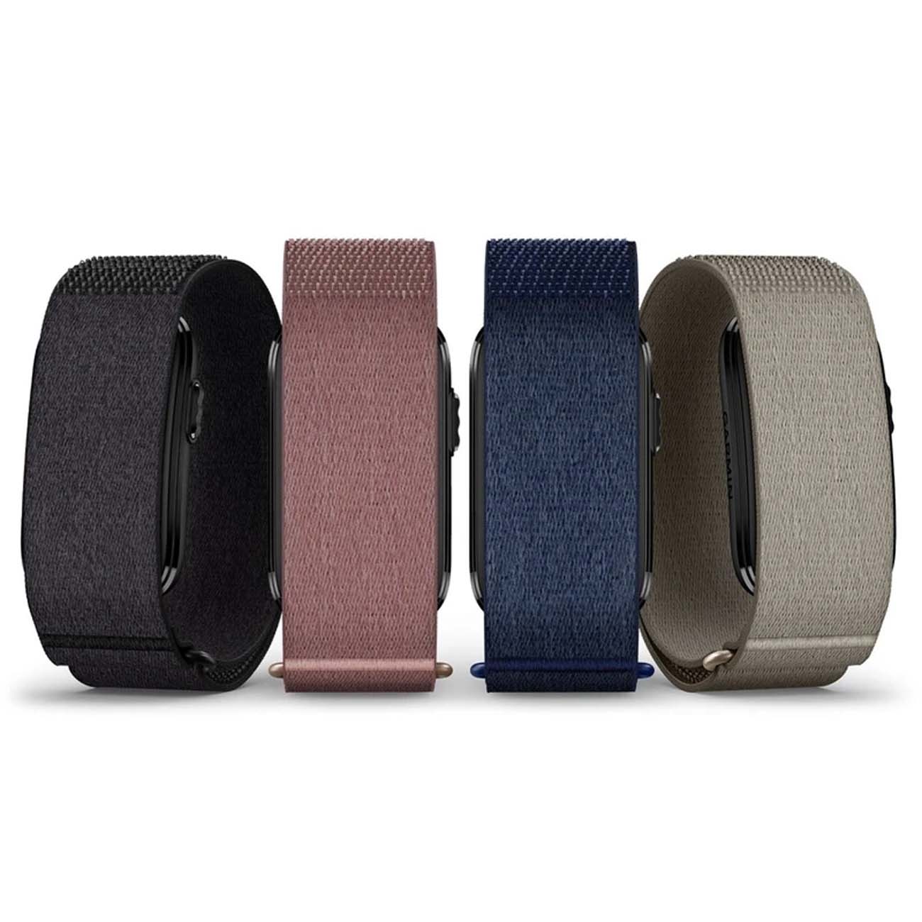 نمای رنگبندی مچ بند هوشمند گارمین سرمه ای Garmin CIRQA Smart Band