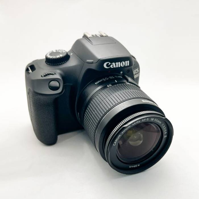 دوربین دست دوم عکاسی کانن Canon EOS 4000D Kit EF-S 18-55mm III (10 شات)