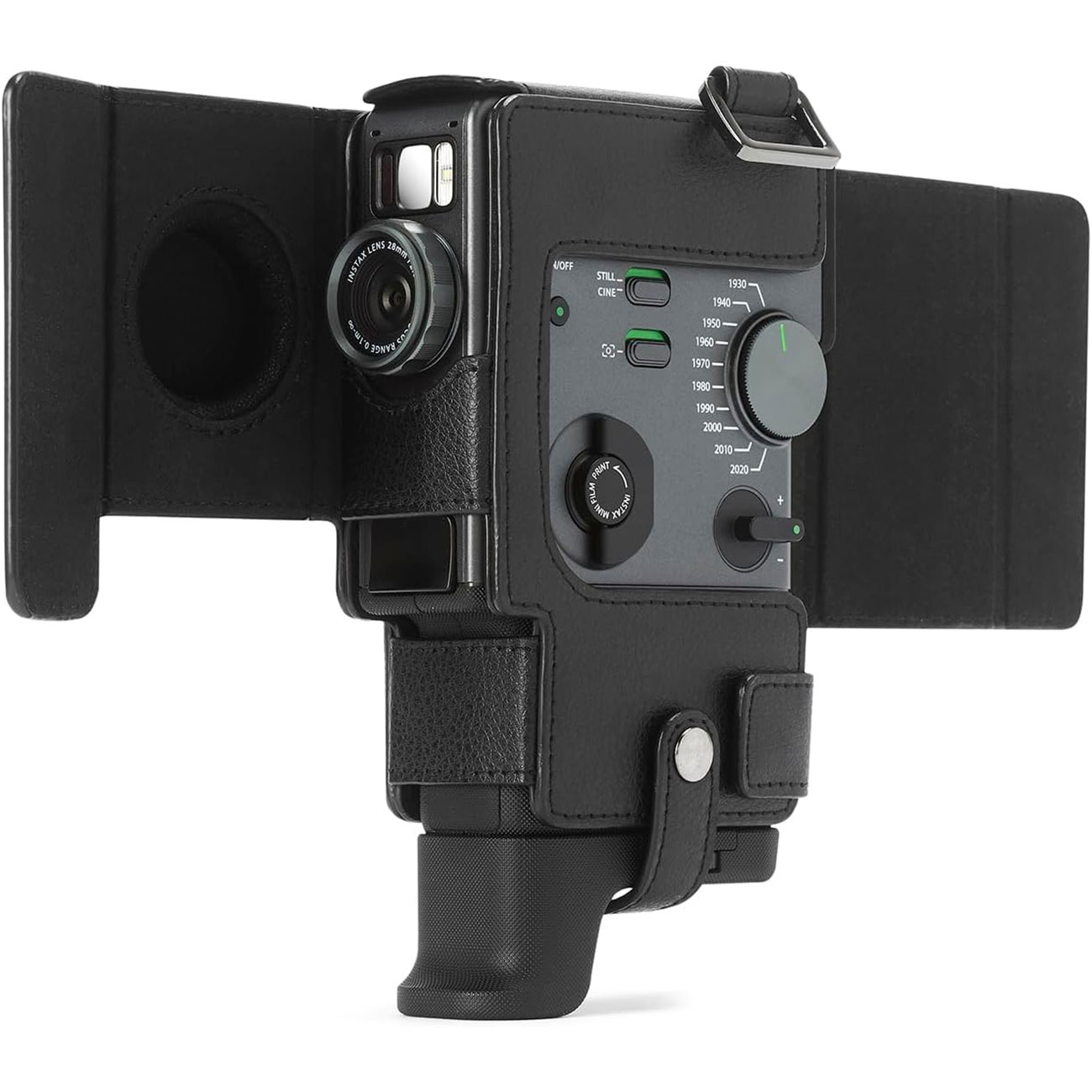 نمای جانبی از کیف دوربین فوجی‌ Fujifilm instax Mini Evo Cinema Camera Case
