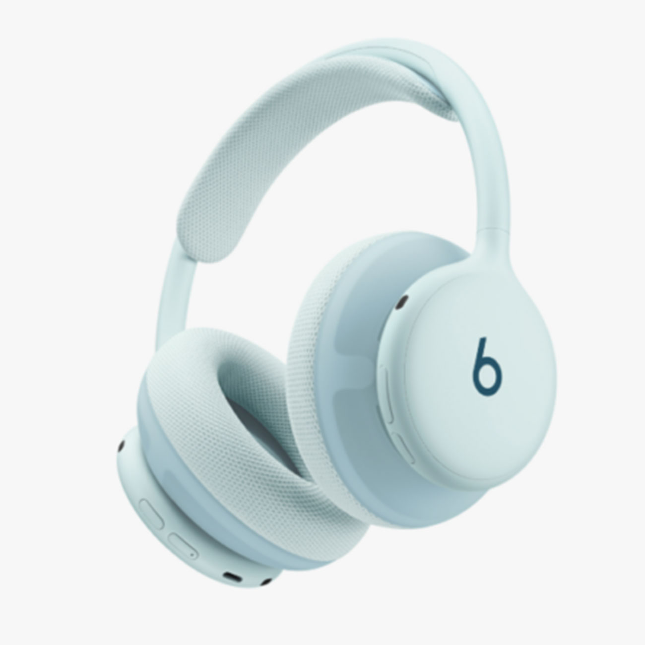 نمای جانبی هدفون بی‌سیم بیتس آبی Beats 360 Customizable Over-Ear Headphone