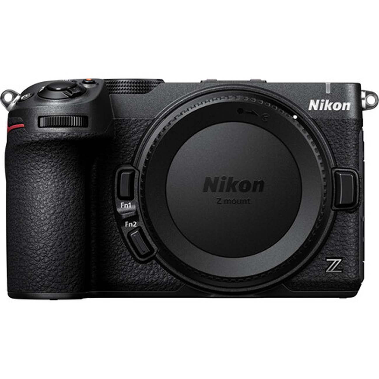 نمای روبه رو دوربین بدون آینه نیکون مشکی Nikon Z5 IIC Full-Frame Mirrorless Camera