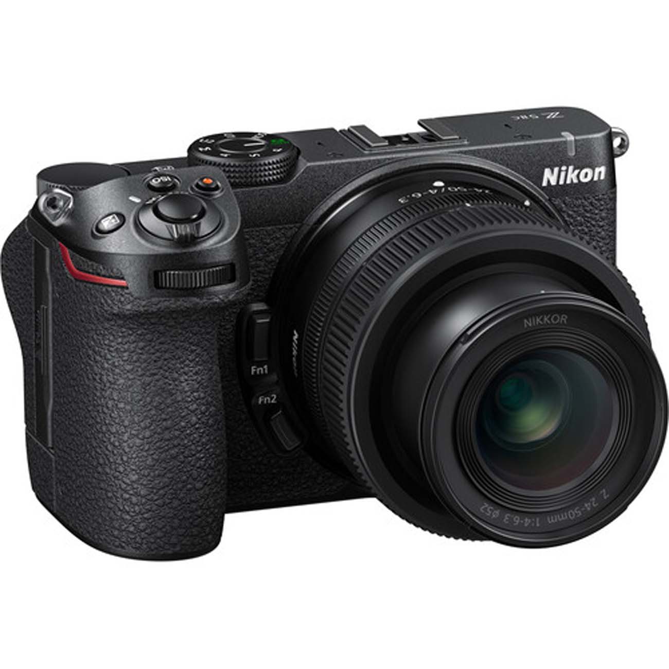 نمای جانبی دوربین بدون آینه فول فریم نیکون Nikon Z5 IIC Mirrorless Camera with 24-50mm f/4-6.3 Lens