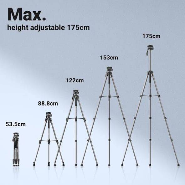 سه پایه چند کاره موبایل و دوربین یوگرین Ugreen Multi-function LP661 Mobile and Camera Tripod