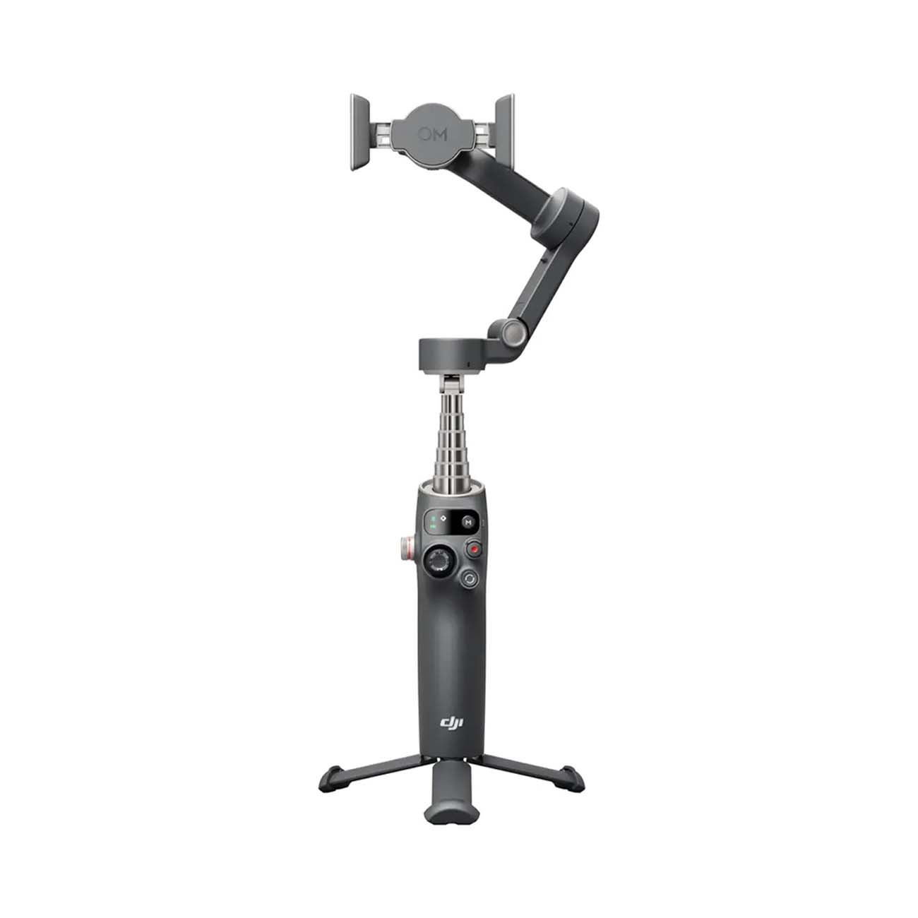 نمای روبه رو از گیمبال موبایل DJI Osmo Mobile 8 Device Only Smartphone Gimbal
