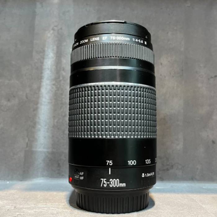 لنز کانن دست دوم Canon EF 75-300mm f/4-5.6 III(جعبه ندارد)
