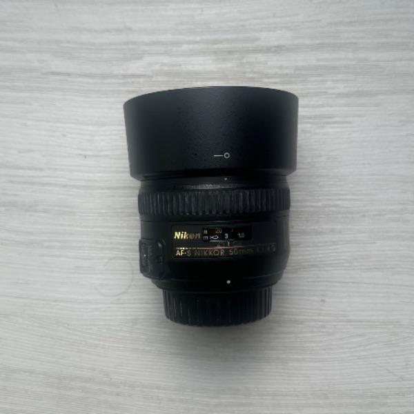 لنز نیکون دست دوم Nikon AF-S NIKKOR 50mm f/1.4G (جعبه دارد)