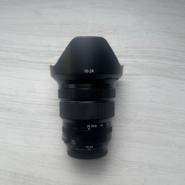 لنز دست دوم لنز فوجی Fujifilm XF 10-24mm f/4 R OIS (جعبه دارد)