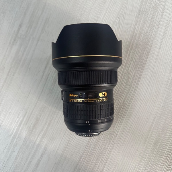 لنز دست دوم نیکون Nikon AF-S NIKKOR 14-24mm f/2.8G ED Lens (جعبه دارد)