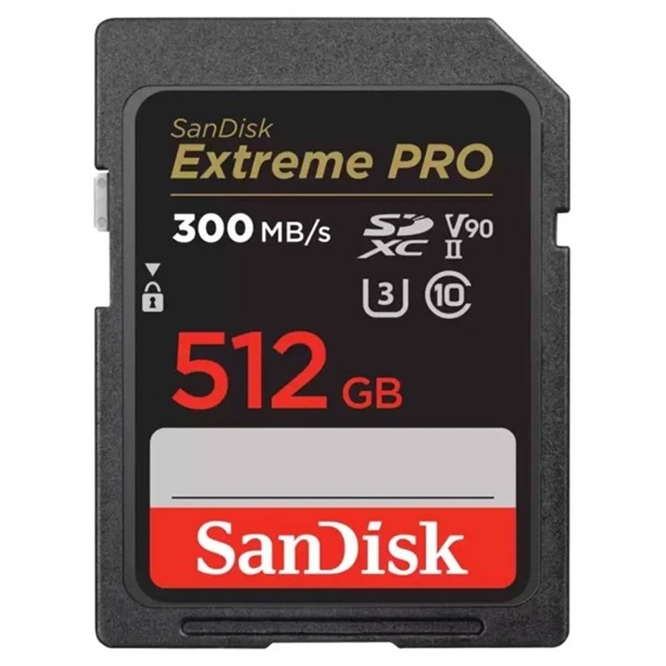 کارت حافظه سندیسک SanDisk 512GB Extreme PRO UHS-II U3 300MB/s SDXC Memory Card