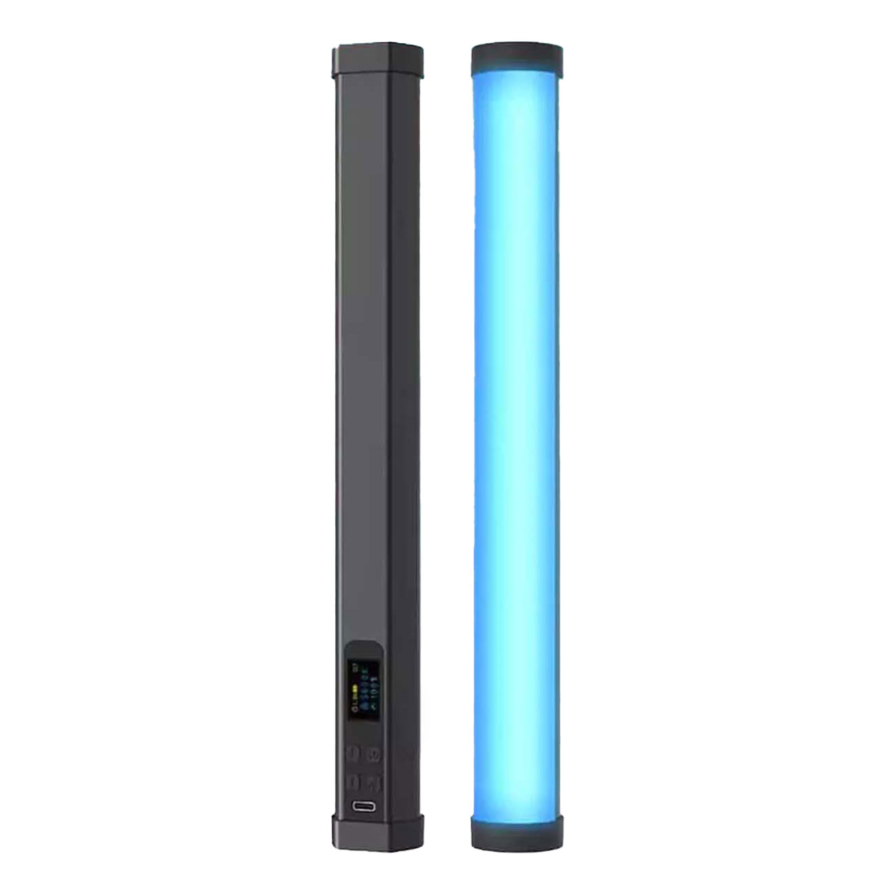 نمای روبه رو نور باتومی یانبیم YanBeam Hs30 RGB LED Tube Light