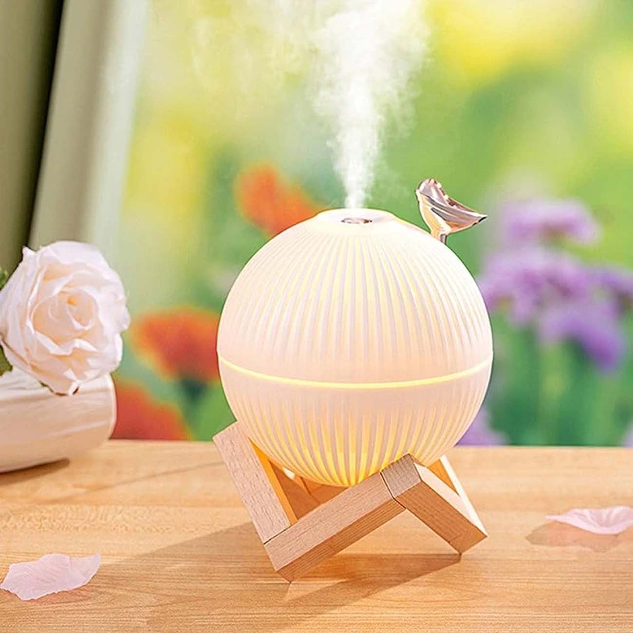 نمای کاربردی از دستگاه بخور سرد Lark USB Ultrasonic Cool Mist Humidifier